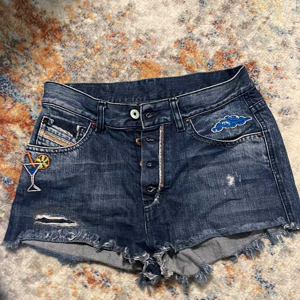 Diesel Denim shorts All about design